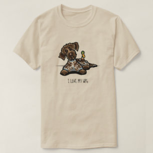 Drahthaar Pointing Griffon Personalisiert T-Shirt