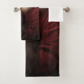 Drahthaar Pointing Griffon Santa Claus Weihnachten Badhandtuch Set (Insitu)