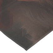 Drahthaar Pointing Griffon Santa Claus Weihnachten Tischdecke (Schrägansicht)