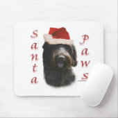 Drahthaar Pointing Griffon Santa Paws Mousepad (Mit Mouse)