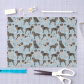 Drahthaar Pointing Griffon Seidenpapier (Handwerk)