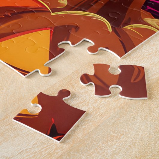 Drahthaar Pointing Griffon Vampire Pumpkins Beängs Puzzle (Seite)