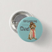 Drahthaar Pointing Griffon Vater Button (Vorne & Hinten)