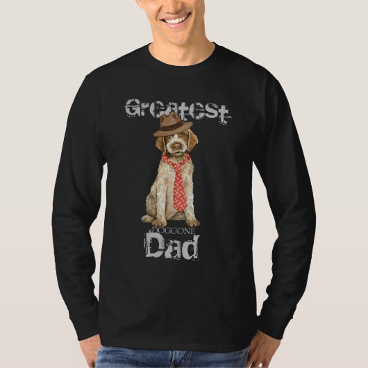 Drahthaar Pointing Griffon Vater T-Shirt (Vorderseite)