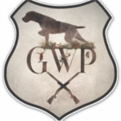 drahthaar Sticker (Vorderseite)