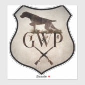 drahthaar Sticker (Blatt)