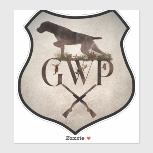 drahthaar Sticker (Blatt)