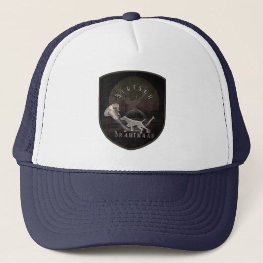 Drahthaar T - Shirt Truckerkappe (Vorderseite)