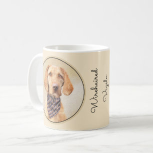 Drahthaar Vizsla Malerei - Niedliche Hundekunst Kaffeetasse