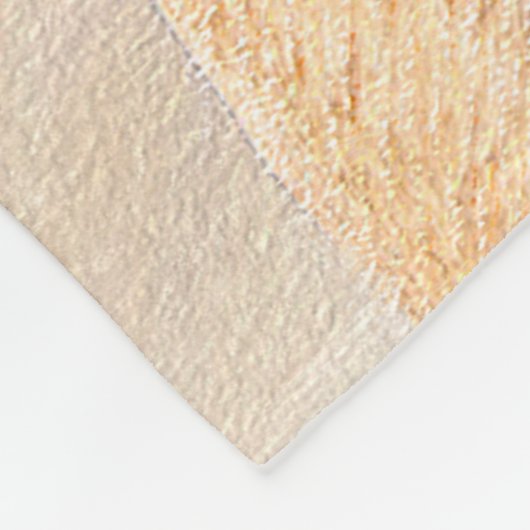 Drahthaar Vizsla Painting - Niedliche Hundekunst Fleecedecke (Ecke)