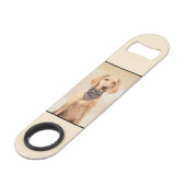 Drahthaar Vizsla Painting - Niedliche Hundekunst Speed Flaschenöffner (Vorderseite Schrägansicht)