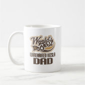Drahthaar Vizsla Vater (Welten am besten) Kaffeetasse (Links)