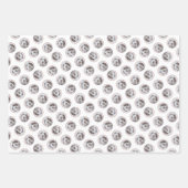 Drahthaar Zeige Griffon Painting Pet Dog Art Geschenkpapier Set (Vorderseite 2)