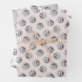 Drahthaar Zeige Griffon Painting Pet Dog Art Geschenkpapier Set (Beispiel)