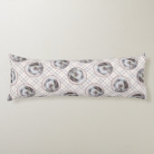 Drahthaar Zeige Griffon Painting Pet Dog Art Seitenschläferkissen (Vorderseite)