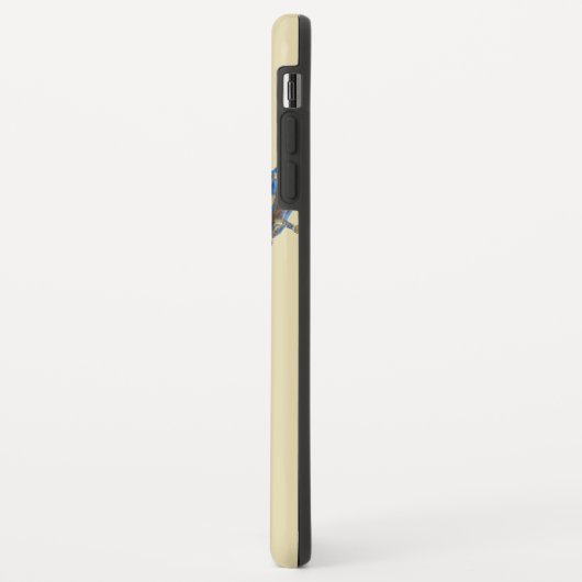 Drahthaarterrier Dackel Banjo Case-Mate iPhone Hülle (Hinten/Links)