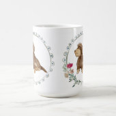 Drahthaarterrier Dackel Keramik Tasse (Mittel)