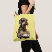 Drahthaarterrier Dackel - Trommeln Tasche (Von Nahem)