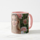 Drahtlose Eleganz im Frühling Tasse (VorderseiteRechts)