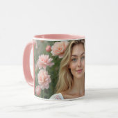 Drahtlose Eleganz im Frühling Tasse (Vorderseite Links)