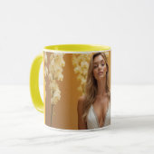 Drahtlose Eleganz im Frühling Tasse (Vorderseite Links)