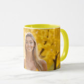 Drahtlose Eleganz im Frühling Tasse (VorderseiteRechts)