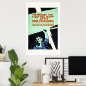 Drahtlose Lüfter, Hilfe für die Marine (US02299) Poster (Heimbüro)