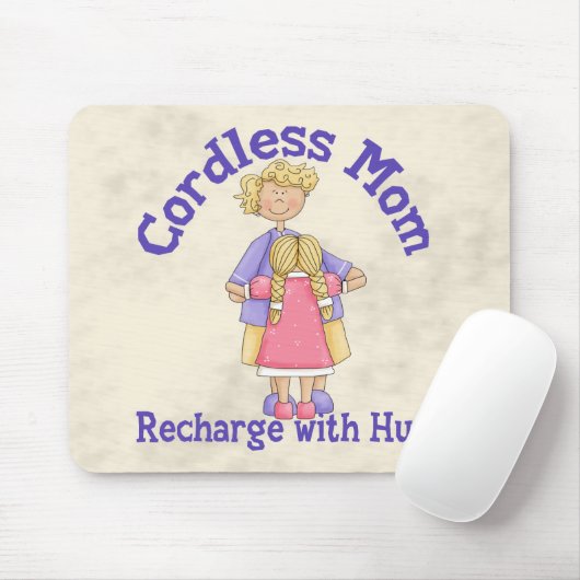 Drahtlose Mama Mousepad (Mit Mouse)
