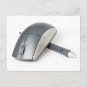 Drahtlose Maus und Digitalstift Postkarte (Vorderseite)