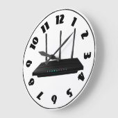 Drahtloser Router Uhr (Winkel)