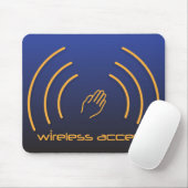 Drahtloser Zugang christliches mousepad (Mit Mouse)