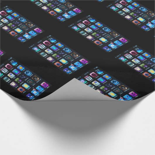 Drahtloses bewegliches Packpapier (Ecke)