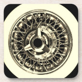 Drahtrad Sportwagen Untersetzer (Vorderseite)