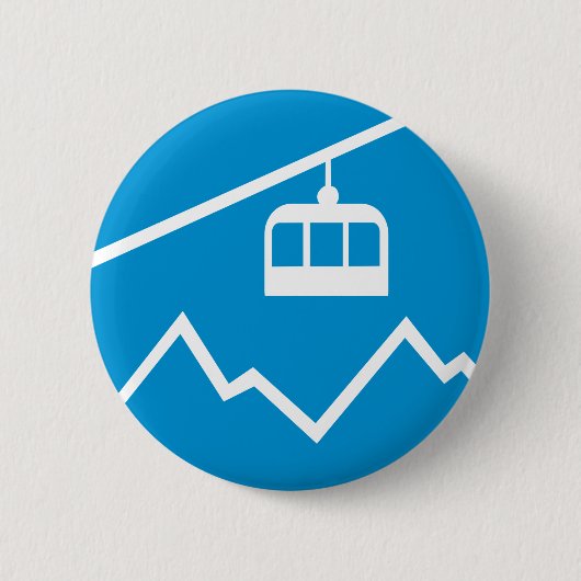 Drahtseilbahn Button (Vorderseite)