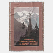 Drahtseilbahn-Plakat Funiculaire Le Brevent Decke (Vorderseite Vertikal)