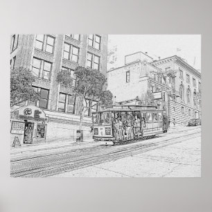 Drahtseilbahn Poster