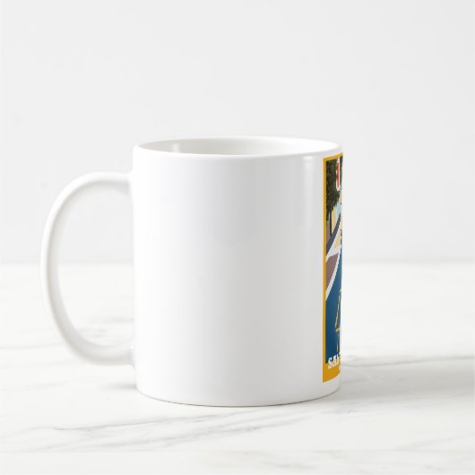 Drahtseilbahn-Tasse Kaffeetasse (Links)
