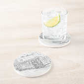 Drahtseilbahn Untersetzer (Seite)