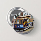Drahtseilbahnen in San Francisco Button (Vorne & Hinten)