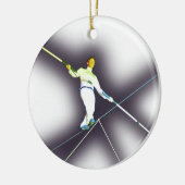 Drahtseilgehen Keramikornament (Links)