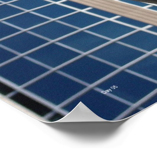 Drahtskulptur und Gebäude, Seattle Poster (Ecke)