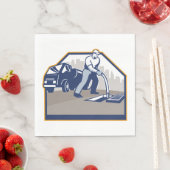 Drain Surgeon Paper Napkins Serviette (Beispiel)