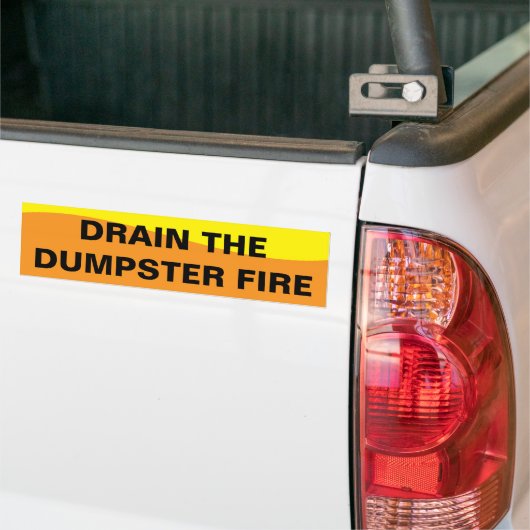 DRAIN THE SWAMP AUTOAUFKLEBER (Auf Lkw)