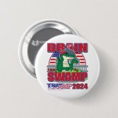 Drain-the-Swamp-Trump-2024 Button (Vorne & Hinten)