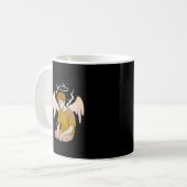 Drained Soul • Spiritual Exhaustion Aura Aesthetic Kaffeetasse (Vorderseite Links)