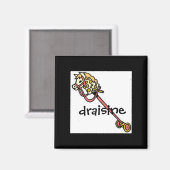 Draisine Magnet (Vorderseite/Rückseite)