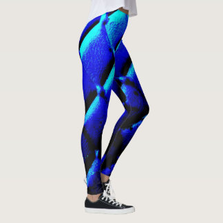 Drak Blausamt Leggings