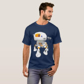 Drak CV08 weiße Orange T-Shirt (Vorne ganz)