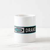 DRAKE Amateur Ham Radio Logo Kaffeetasse (Mittel)