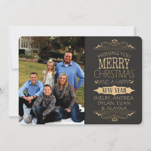 Drake Christmas Card Feiertagskarte